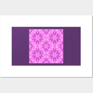 Seamless repeating pattern in pink Posters and Art